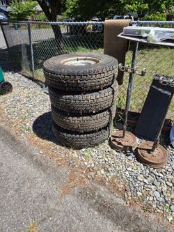 FREE...Used Studded Snow Tires...FREE