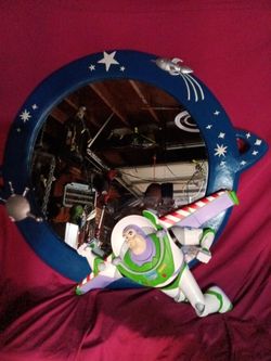 Vintage Buzz Lightyear Mirror