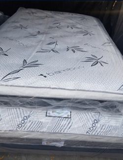 ⚡️Full Size Pillow Top Mattress⚡️12” Inches Thick🛌💤Premium Bamboo Brand🍃SAME DAY DELIVERY 🚚