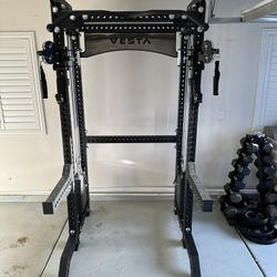 Vesta Fitness PRO SERIES 2-1 Ultimate Half Rack Functional Trainer/Gym Equipment/ Home Gym/ Fitness/ FREE DELIVERY 🚚 