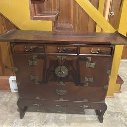 Korean Wood Chest