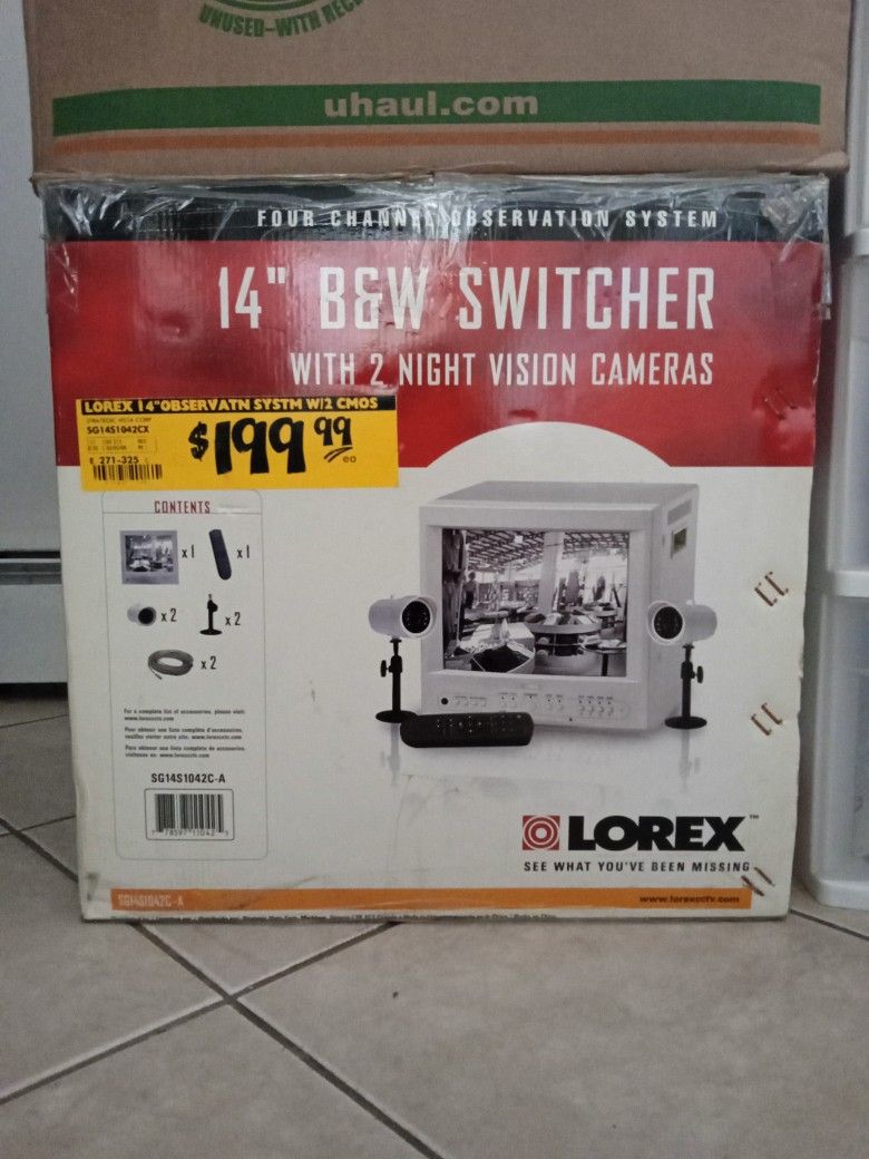 LOREX 14" B&W SWITCHER