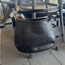 Coach Hobo Signature Canvas, Brown