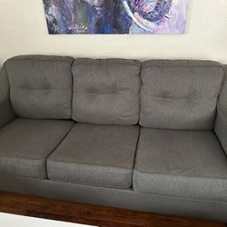 Queen Sofa Bed and Loveseat