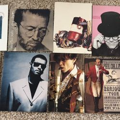Collection of Music Tour Programs
