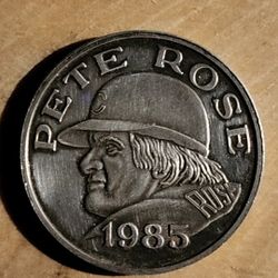 1985 PETE ROSE 1 TROY Oz