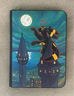 Custom Painted Pokemon Binder