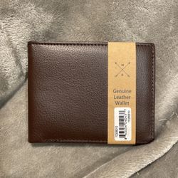 Genuine leather wallet