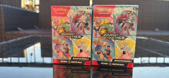2 Brand new sealed journey together booster bundle