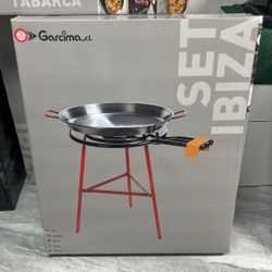 Set Ibiza ( Paella Pan - Burner - Legs )
