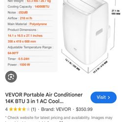Brand New Portable Room Air Conditioner