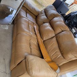 Leather Couch 
