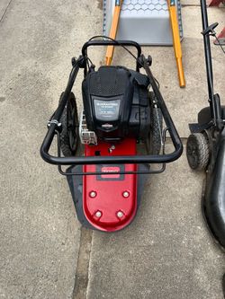 Pressure washer landmower
