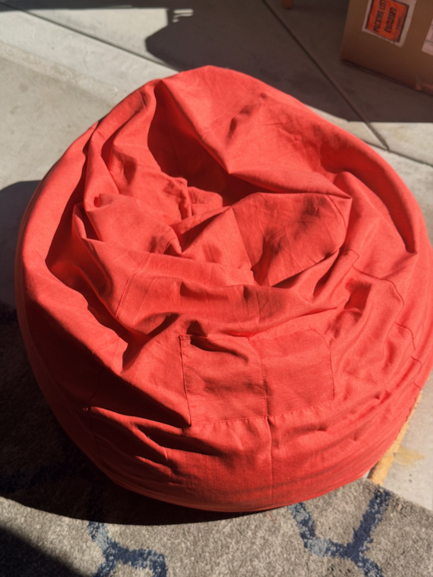 Beanbag Chair - Red