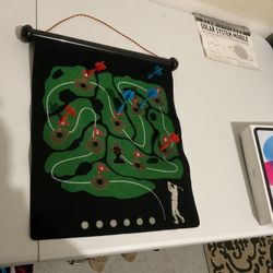 Apex Double sided magnetic, high-end dart game golf and bulleye design great for rec playroom gift 