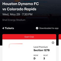 Houston Dynamo vs Colorado rapids 