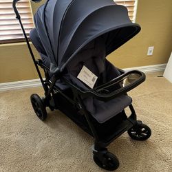Joovy Caboose RS Premium Sit And Stand Stroller - Slate