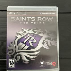 PS3 Saints Row The Third