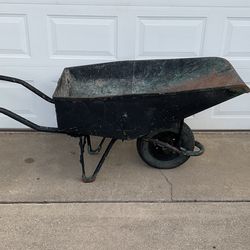 Antique Wheel Barrel