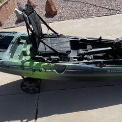 Wilderness Systems 110 Fishing Kayak W/ Helix Pedal Drive System