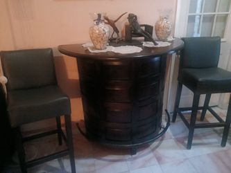 Wood bar