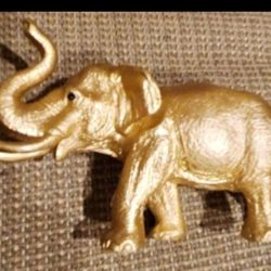 Pvc Gold Elephant 