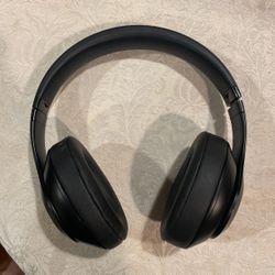 Beats Studio 3 Headphones Noise Cancelling Over Ear Matte Black 