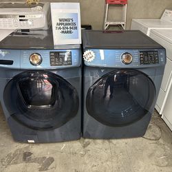 FRONT LOAD SAMSUNG WASHER AND GAS DRYER