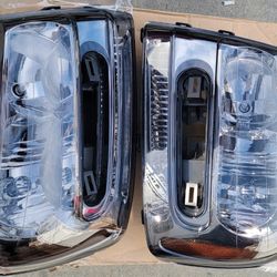 02-09 Chevrolet Trailblazer Headlights Luces Calaveras Micas Faros Focos Faroles Chevy 