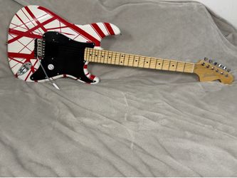 Jacobs EVH Scalloped Neck Electric Guitar.Amazing build