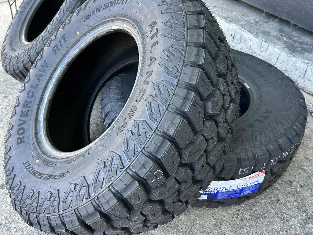 35x12 50 17 Atlander Roverclaw R/T New Tires