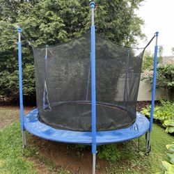 8 FtTrampoline, Moving Sale, Cash Only, Same Day Pick Up.