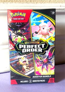 Pokemon Cards: Mega Evolution - Perfect Order Booster Bundle