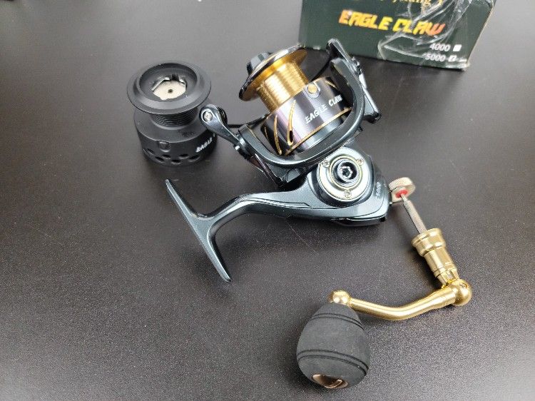 eagle claw 4000 fishing reel GUN-40 Gunnison Spinning Reel, Size 40, 5.1: Gear Ratio, 7+1 Bearings: Buy Online at Best Price in UAE The CFX200 Carbon Fiber Xtreme drag system offers exceptional strength and fish Eagle claw 4000 spinning reel