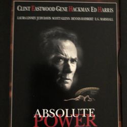 Absolute Power Clint Eastwood DVD 