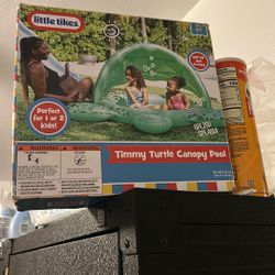 Timmy Turtle Canopy Pool