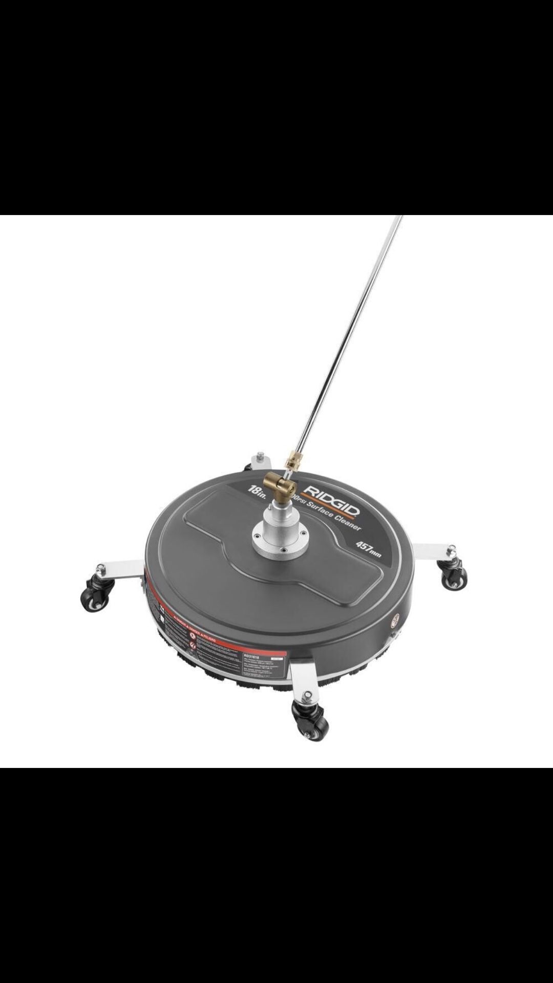 RIDGID Professional 18 in. 4200 PSI Quick Connect Surface Cleaner