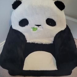 Little Kid Plush Panda Chair