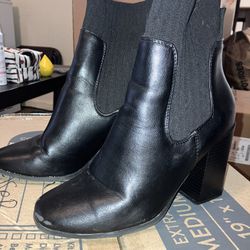 Black Short boots Size 7.5
