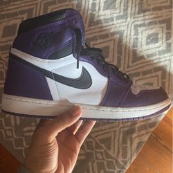 Jordan 1 Retro High Og Court Purple 