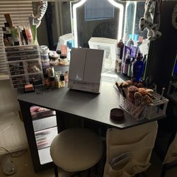 Moving: MUST SELL ASAP: fan, Skates, Bedroom Furniture, Tire, Mop, Broom, Air-pump