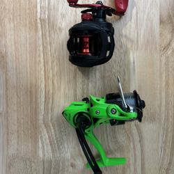 Baitcasting Reel and Spinning Reel
