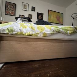 Bed Frame With Storage 