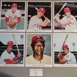 1972 Chicago White Sox Photos ( 12 Total)