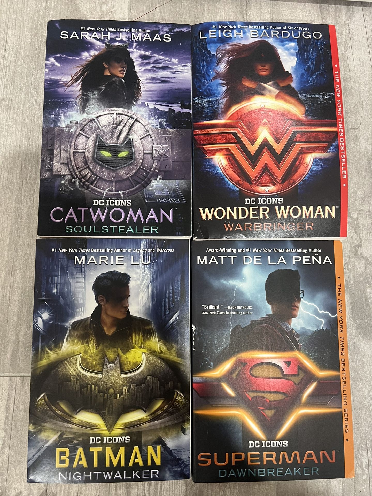 DC Icons Series: Catwoman, Wonder Woman, Superman, and Batman