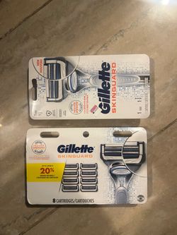 Gillette  razors 2 x $30