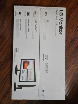 24" LG Monitor Brand New, In Box