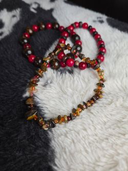 Set of Three Stackable Bracelets