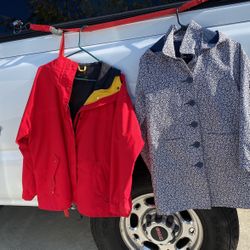 Girls Rain Jackets  S/ XL Very Good Condition  $8 Each
