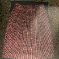 Chanel Skirt Dark Red Brand New with tags 